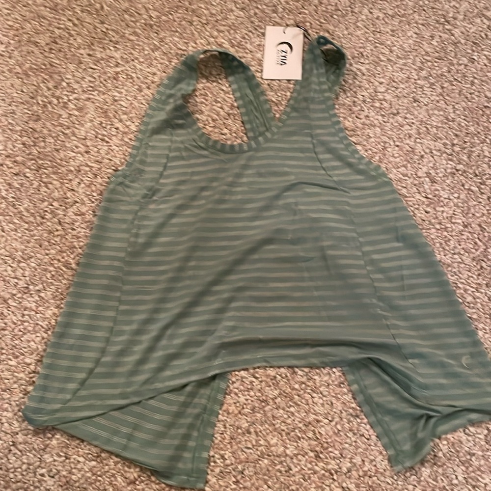 Forest Nimbus Slit Back Tank